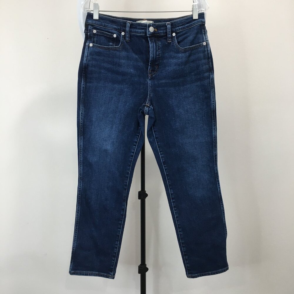 Madewell Dark Blue High-Rise Jeans